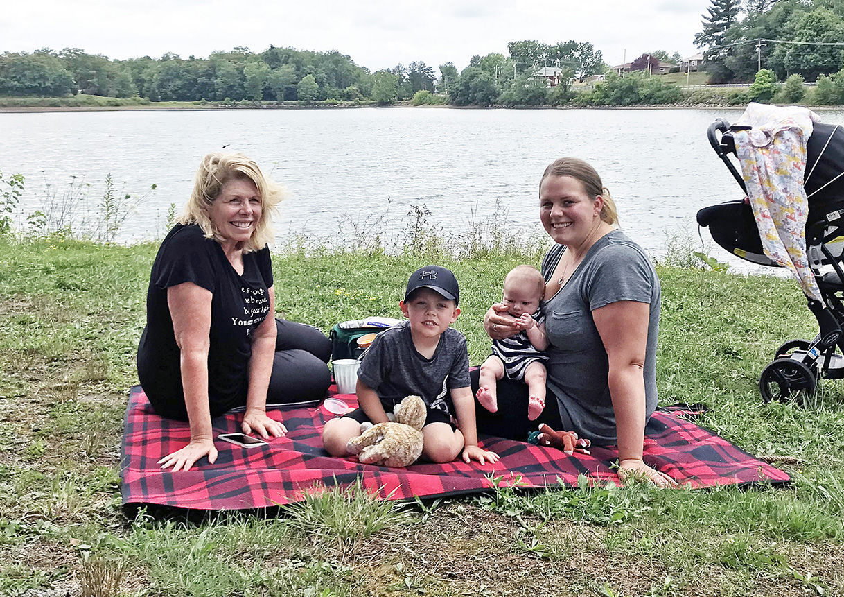A perfect spot for a picnic . . .